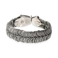 Mexican 1980s Coil Bracelet in  Silver