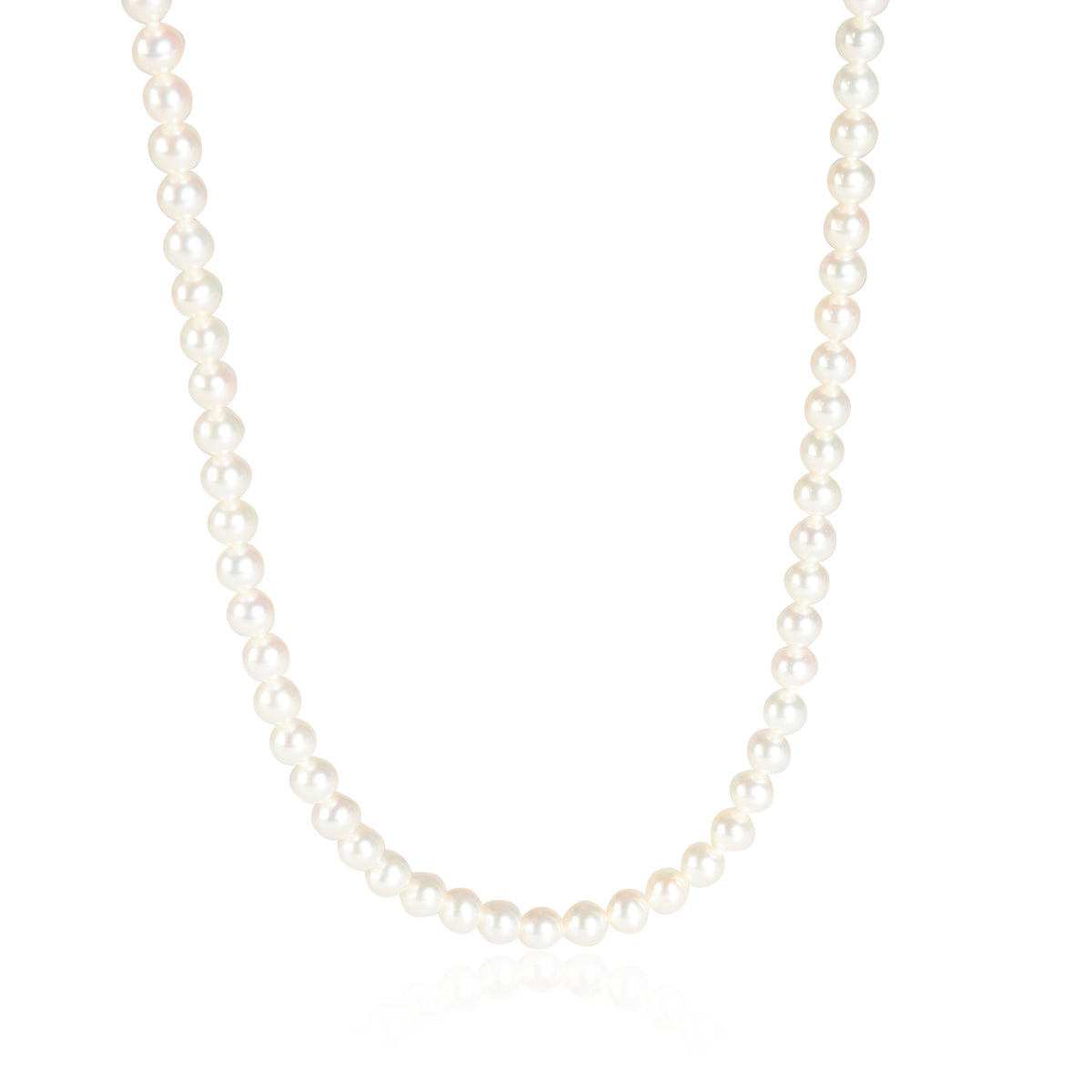 Tiffany & Co. Fresh Water Pearl Necklace in sterling Sterling Silver