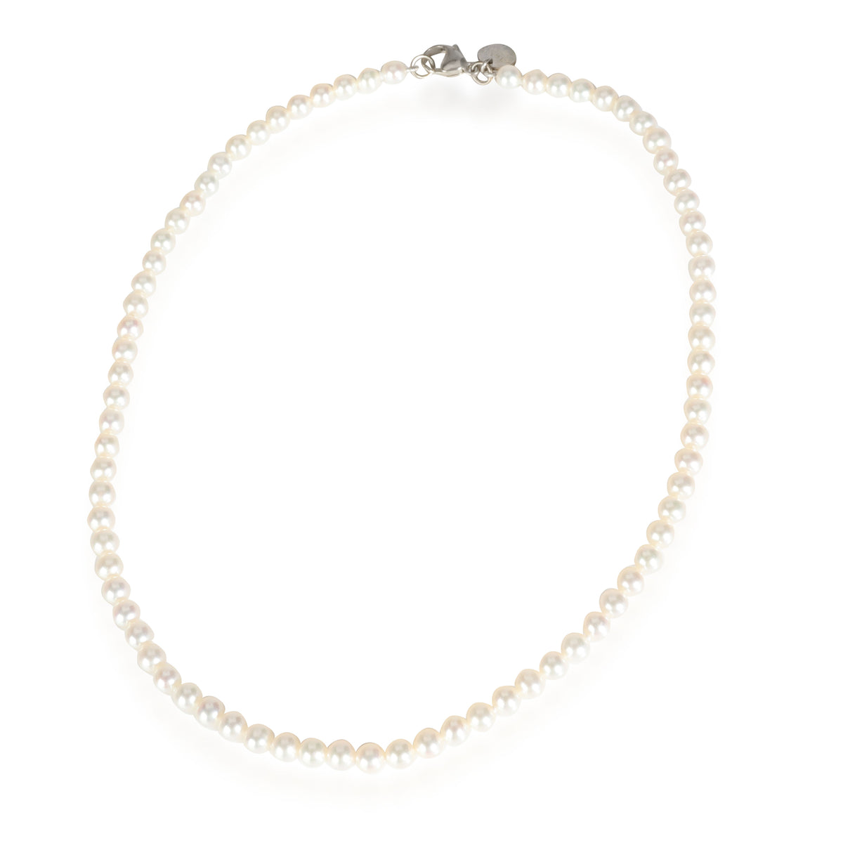 Tiffany & Co. Fresh Water Pearl Necklace in sterling Sterling Silver