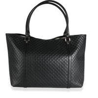 Gucci Black Microguccissima Leather Joy Tote