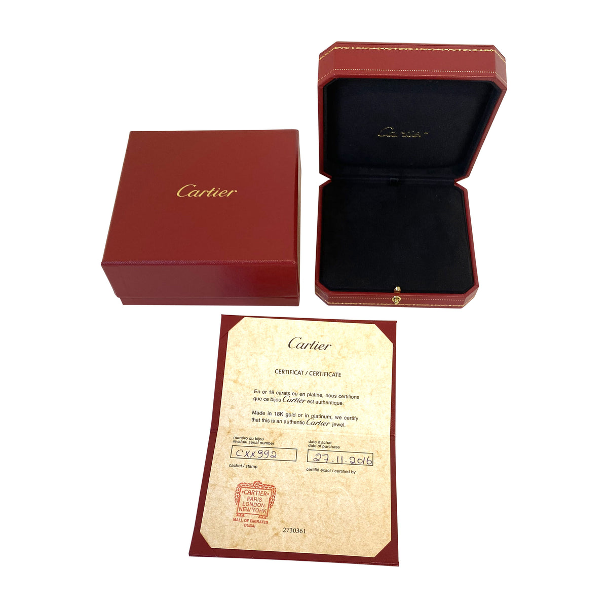 Cartier Love Diamond Pendant in 18k Yellow Gold 0.07 CTW