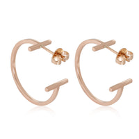 Tiffany & Co. T Hoop Earring in 18k Yellow Gold