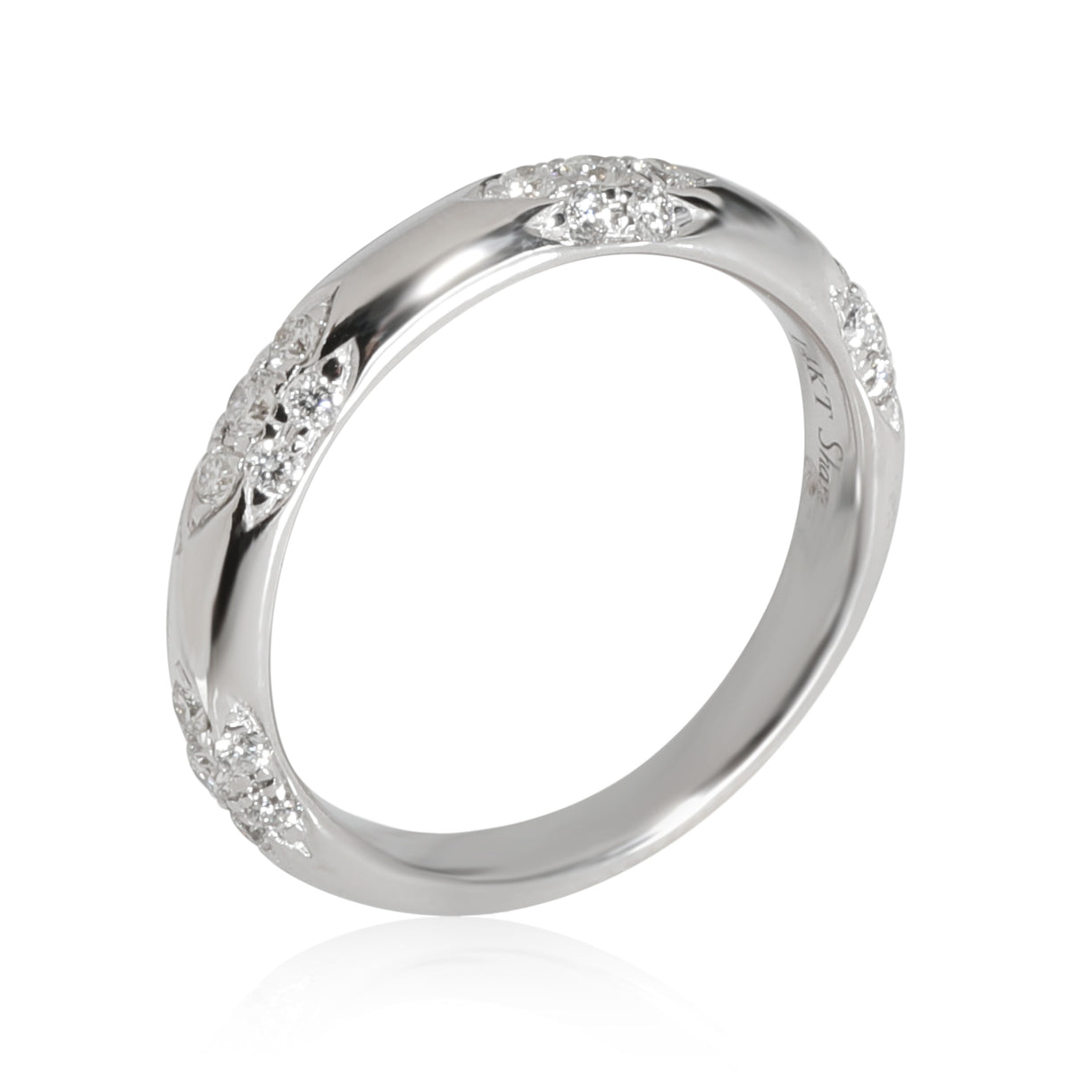 Shane & Co. Diamond Wedding Band in 14K White Gold 0.29 CTW