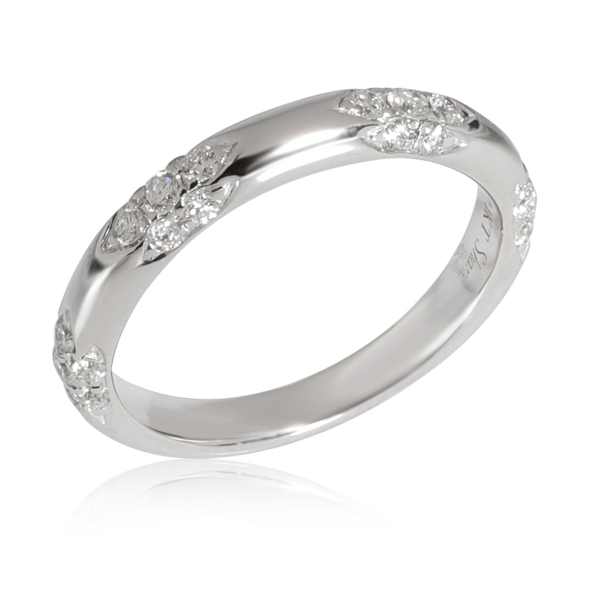 Shane & Co. Diamond Wedding Band in 14K White Gold 0.29 CTW