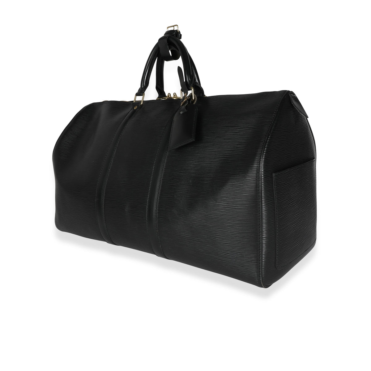 Louis Vuitton Black Epi Leather Keepall 50, myGemma