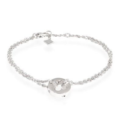 Louis Vuitton  Empreinte Chain Bracelet in 18k White Gold