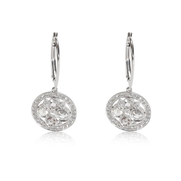 Tiffany & Co. Platinum Diamond and Pink Sapphire Cobblestone Pendant  Necklace | Yoogi's Closet