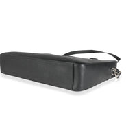 Burberry Black Grained Leather Ainsworth Business Briefcase