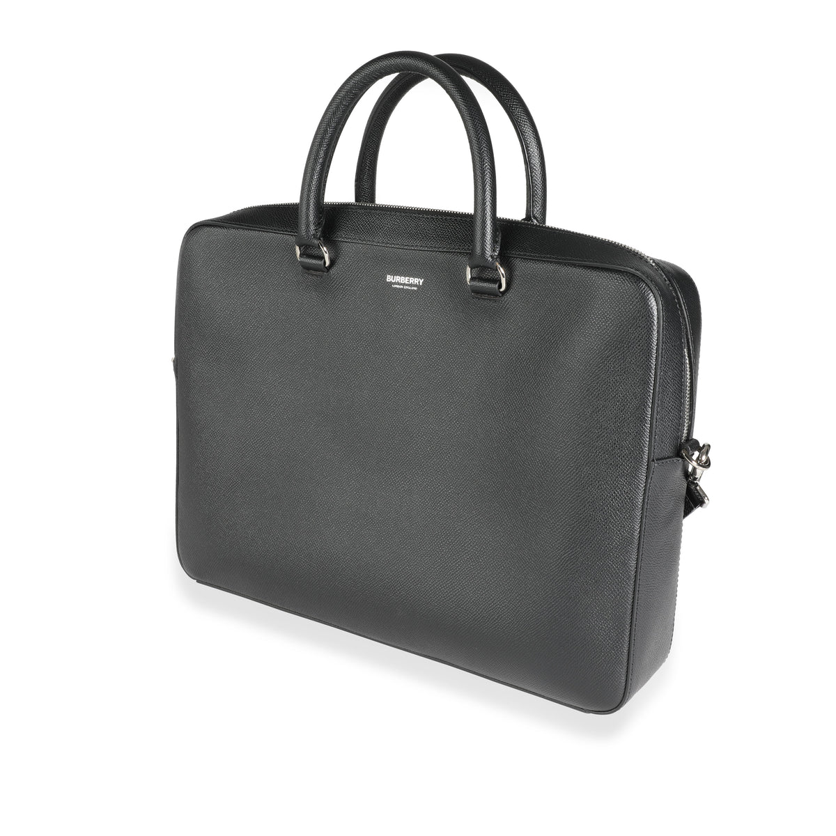 Burberry grainy leather online briefcase