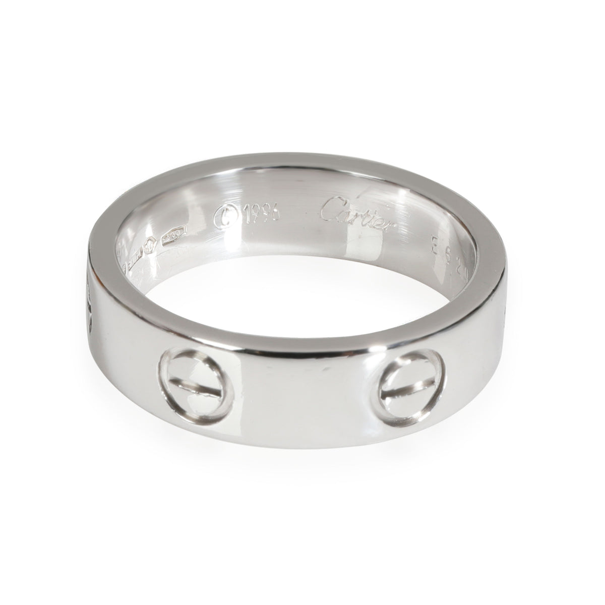 Cartier Love Ring in 18k White Gold