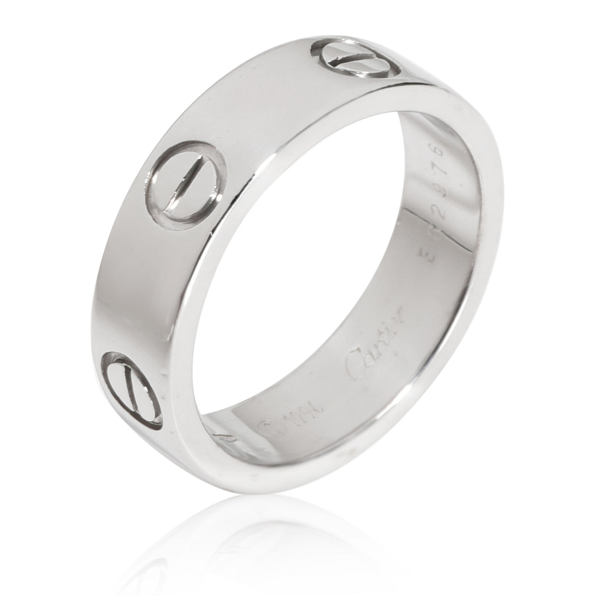 Cartier Love Ring in 18k White Gold