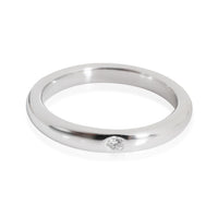 Tiffany & Co. Elsa Peretti Diamond Wedding Band in Platinum 0.02 CTW