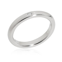 Tiffany & Co. Elsa Peretti Diamond Wedding Band in Platinum 0.02 CTW