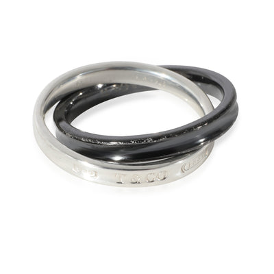 Tiffany & Co. 1837 Ring in Sterling Silver & Titanium