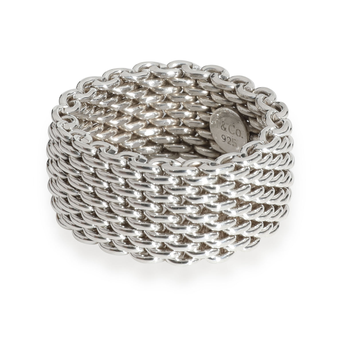 Tiffany & Co. Somerset Mesh Ring in sterling Sterling Silver