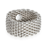 Tiffany & Co. Somerset Mesh Ring in sterling Sterling Silver