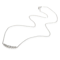 Tiffany & Co. Diamond Smile Necklace in platinum Platinum 0.37 CTW