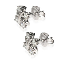 Tiffany & Co. Schumberger Diamond Earrings in Platinum 0.29 CTW