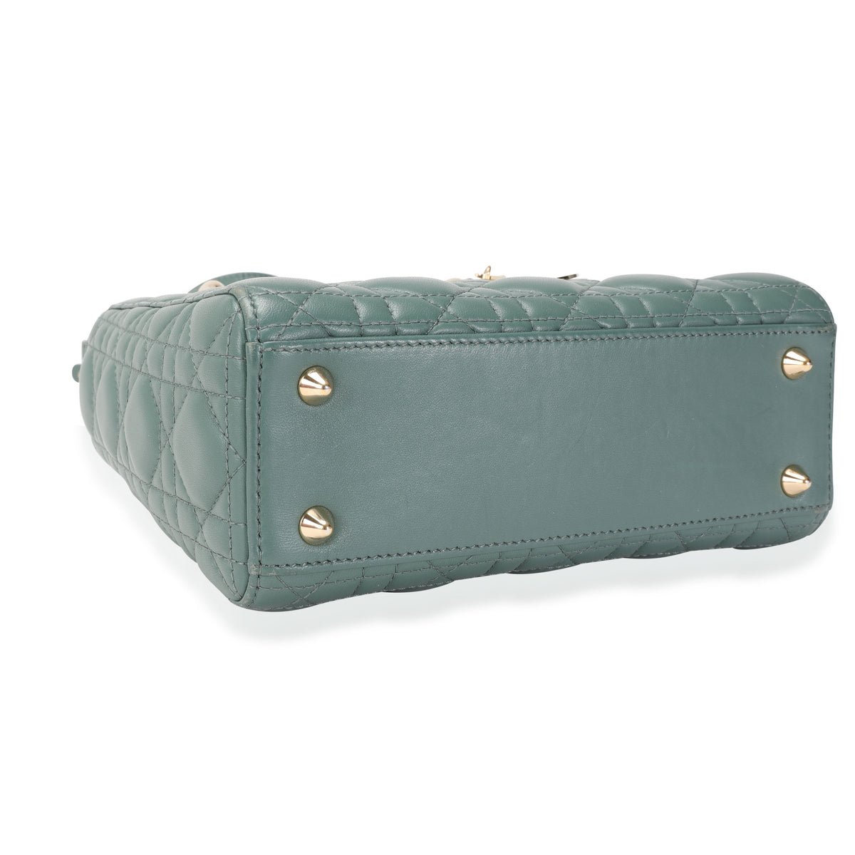 Dior Green Cannage Lambskin Lady Dior My Abcdior Bag | Mygemma | Item  #113294