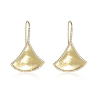 Amrapali Kimaya Diamond Fan Earrings in 18K Yellow Gold (1.09 ctw)