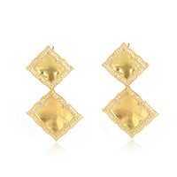 Amrapali Diamond Double Panashri Earrings in 18K Yellow Gold (1.20 ctw)