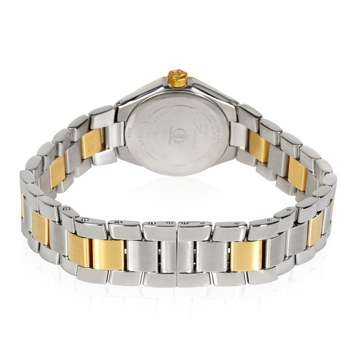 Baume & Mercier Mini Riviera 65508 Womens Watch in 18kt Stainless Steel/Yellow