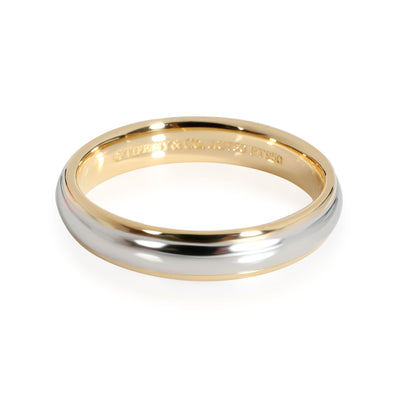 Tiffany & Co. Wedding Band in 18K Yellow Gold/Platinum