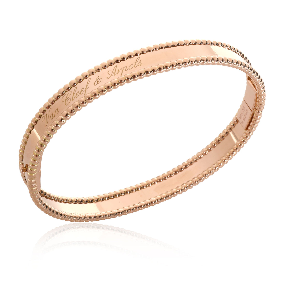 Van Cleef & Arpels Perlee Signature Bracelet, Medium Model in 18k Rose Gold