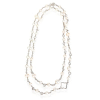 David Yurman Bijoux Pearl  Necklace in Sterling Silver