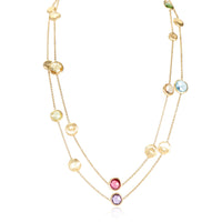 Marco Bicego Jaipur Station Necklace in 18k Yellow Gold