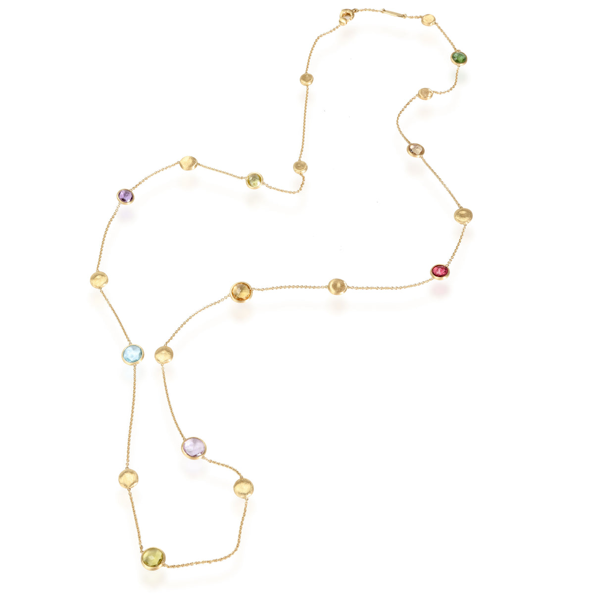 Marco Bicego Jaipur Station Necklace in 18k Yellow Gold