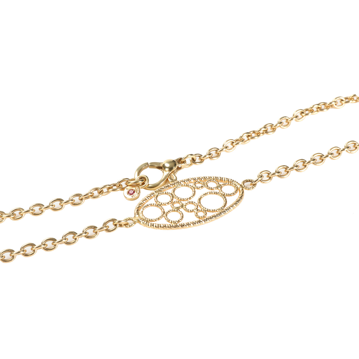 Roberto Coin Bollicine Necklace in 18k Yellow Gold