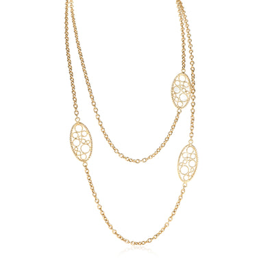 Roberto Coin Bollicine Necklace in 18k Yellow Gold