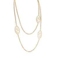 Roberto Coin Bollicine Necklace in 18k Yellow Gold