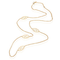 Roberto Coin Bollicine Necklace in 18k Yellow Gold