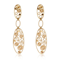 Roberto Coin Bollecine Earrings in 18k Yellow Gold