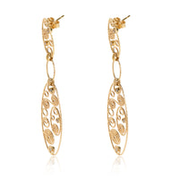 Roberto Coin Bollecine Earrings in 18k Yellow Gold