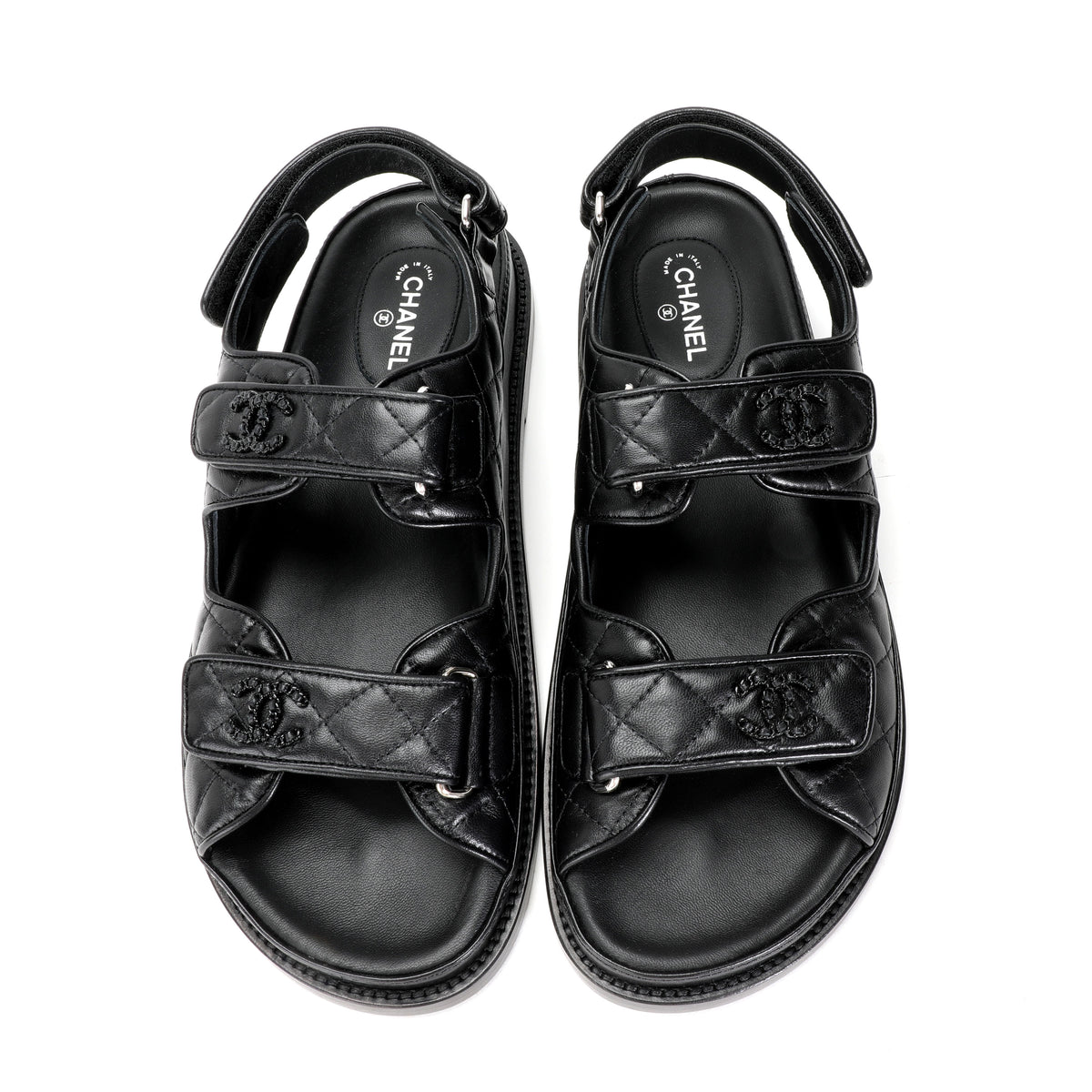 Chanel Leather Velcro Sandal (40 EUR), myGemma