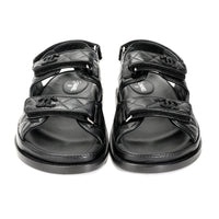 Chanel Leather Velcro Sandal (40 EUR)