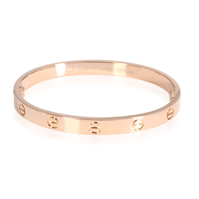 Cartier Love Bracelet in 18k Rose Gold