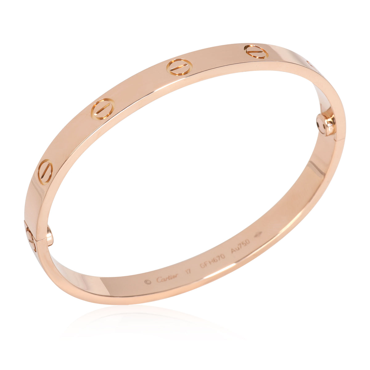 Cartier Love Bracelet in 18k Rose Gold