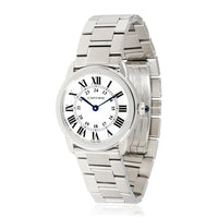 Cartier Ronde Solo W6701004 Womens Watch in  Stainless Steel