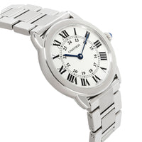 Cartier Ronde Solo W6701004 Womens Watch in  Stainless Steel