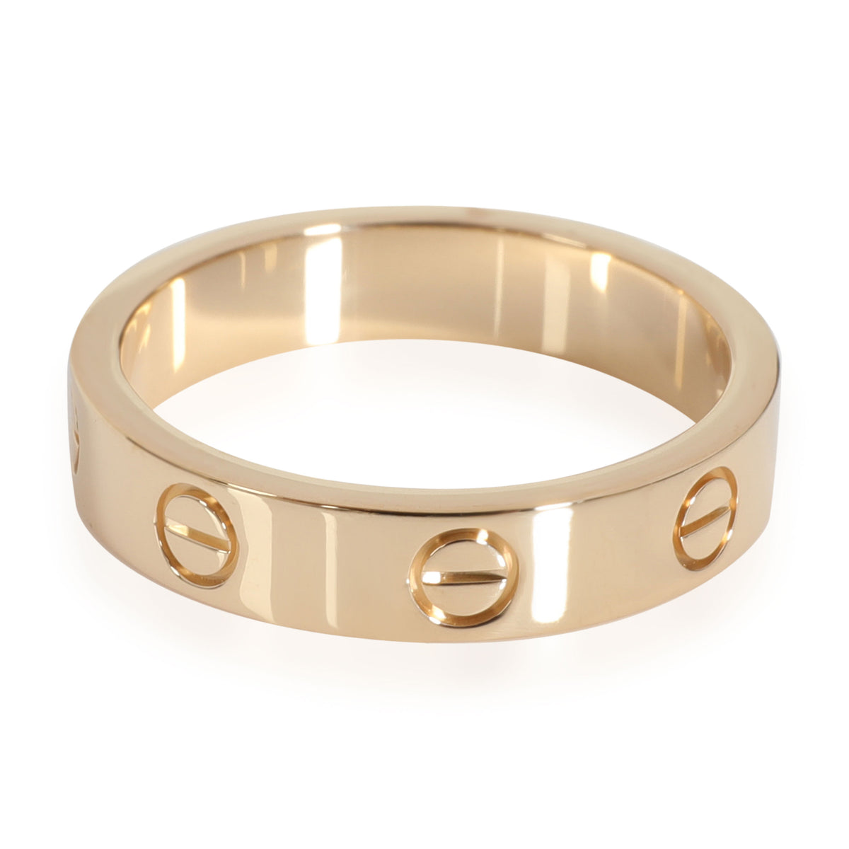 Cartier LOVE Diamond Wedding Band in 18kt Yellow Gold 0.02 CTW