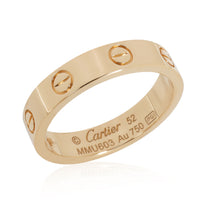 Cartier LOVE Diamond Wedding Band in 18kt Yellow Gold 0.02 CTW