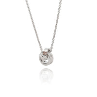 BVLGARI Bvlgari Bvlgari Diamond Pendant in 18k White Gold 0.1 CTW