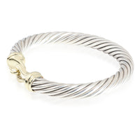 David Yurman Cable Bracelet in 14K Yellow Gold/Sterling Silver