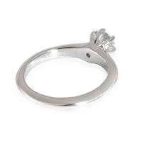 Tiffany & Co. Diamond Solitaire Engagement Ring in Platinum H VS1 0.61 CTW