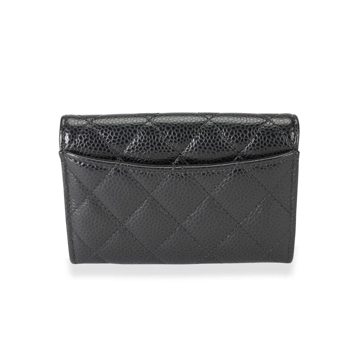 Chanel Yellow Quilted Lambskin Card Holder Wallet, myGemma