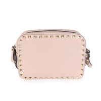 Valentino Poudre Grainy Calfskin Small Rockstud Crossbody Bag